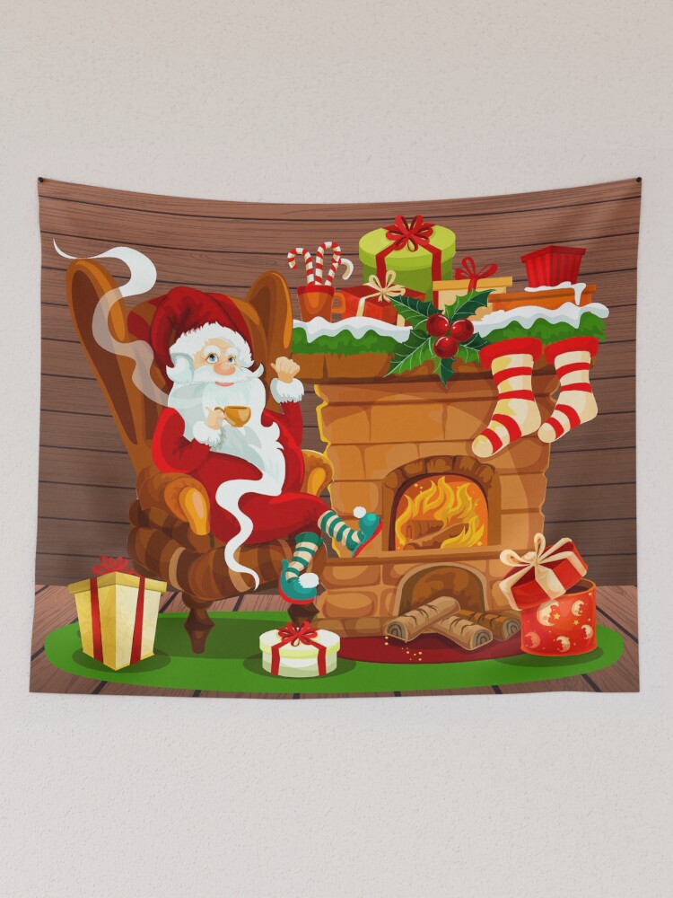 Christmas scene online tapestry