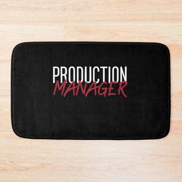Item preview, Production Manager Text Cinema designed and sold by jacks-tees.
