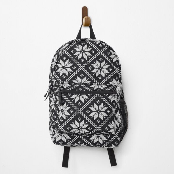 Item preview, Selbu Norwegian knitting pattern black designed and sold by mariatorg.
