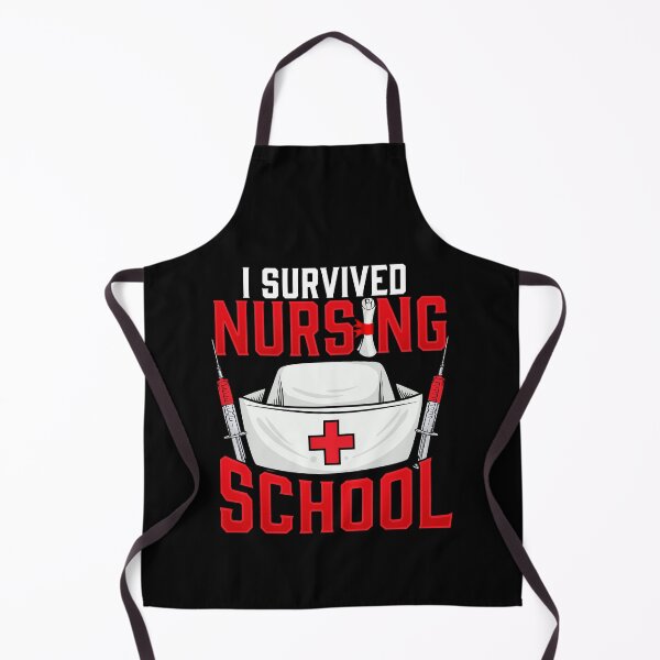 Item preview, Cute I Survived Nursing School RN Graduation designed and sold by perfectpresents.