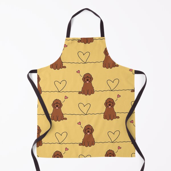 Item preview, Love Kawaii Red Ruby Cockapoo Cavapoo Cavoodle Dog designed and sold by Lulupainting.