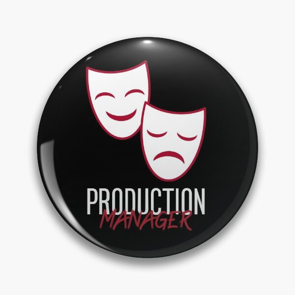 Item preview, Production Manager Theater Masks designed and sold by jacks-tees.