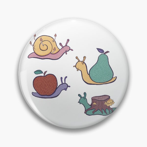 Item preview, Fruit and Mushroom Shell Snails designed and sold by magicae.