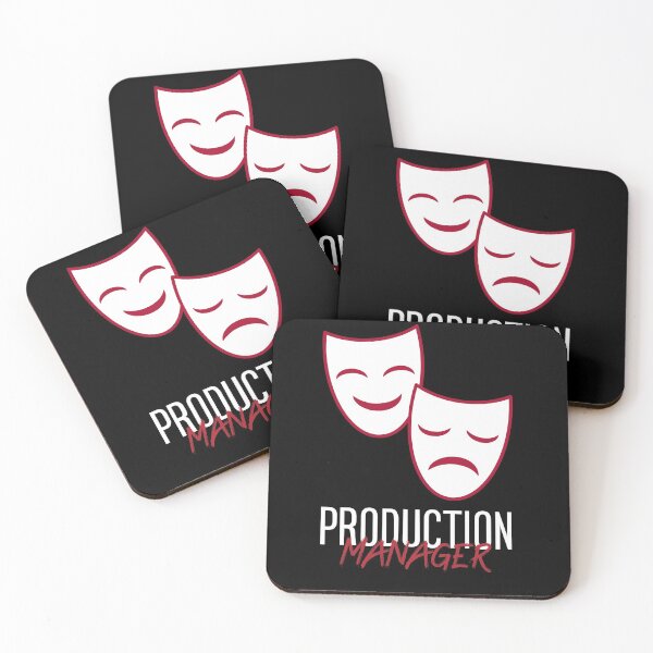 Item preview, Production Manager Theater Masks designed and sold by jacks-tees.