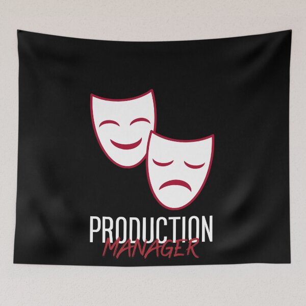 Item preview, Production Manager Theater Masks designed and sold by jacks-tees.