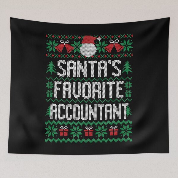 Aperçu de l'œuvre Santa's Favorite Accountant créée et vendue par Americandude.