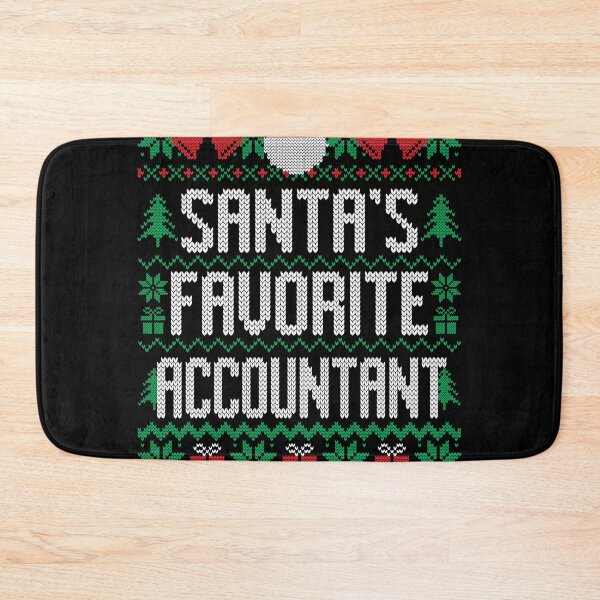 Item preview, Santa's Favorite Accountant designed and sold by Americandude.