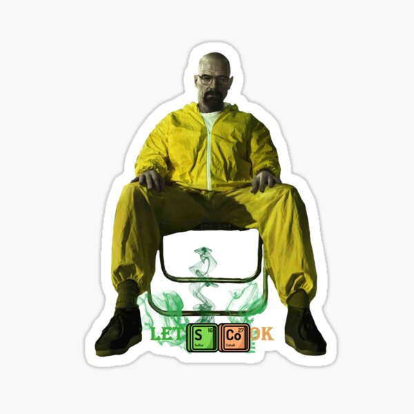 Heisenberg/let's cook Sticker