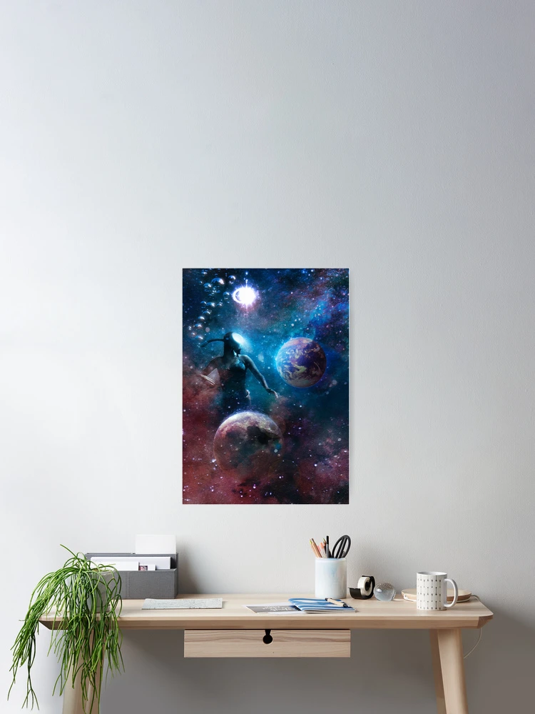 Thumbnail 2 of 3, Poster, The Explorer designed and sold by TimeWastingHero.