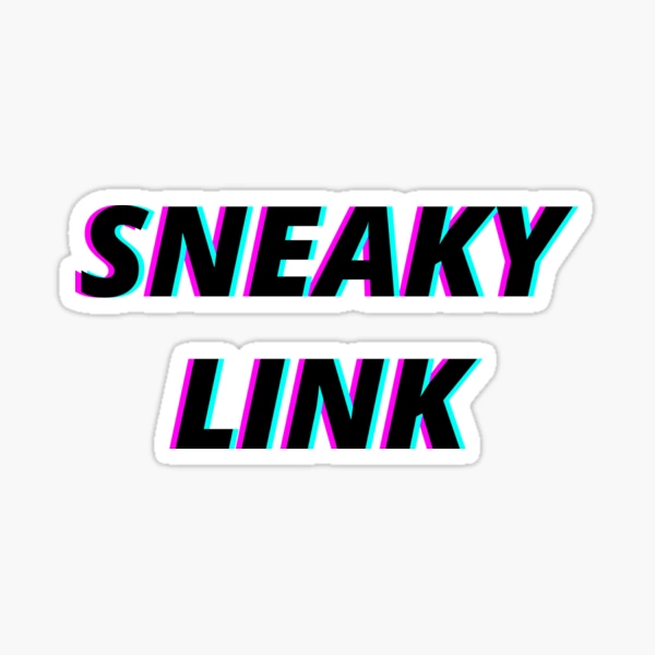 SNEAKY LINK Sticker for Sale by mommottix