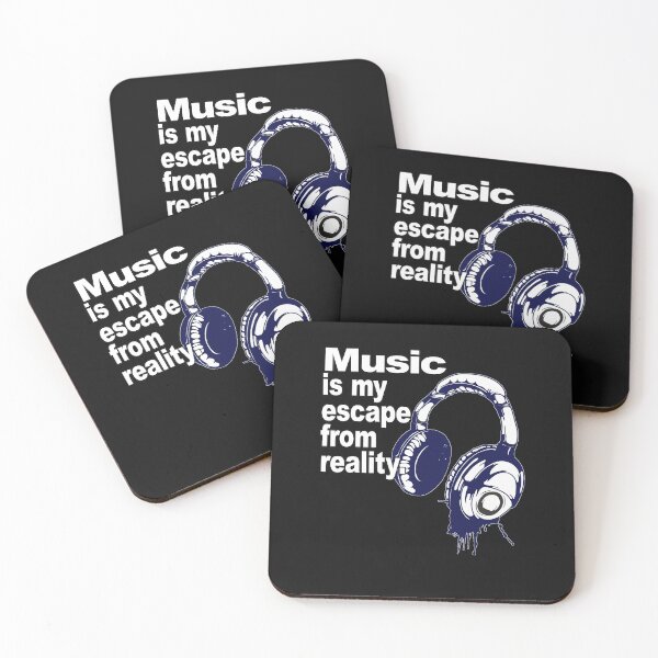 Item preview, Music is my escape from reality designed and sold by xlshirt.