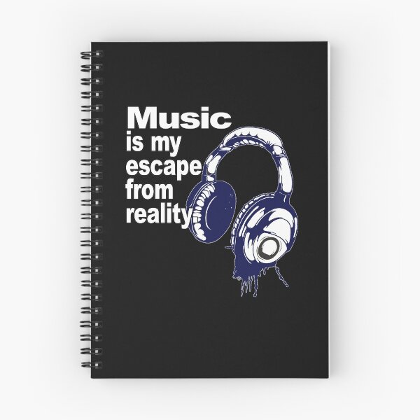 Item preview, Music is my escape from reality designed and sold by xlshirt.