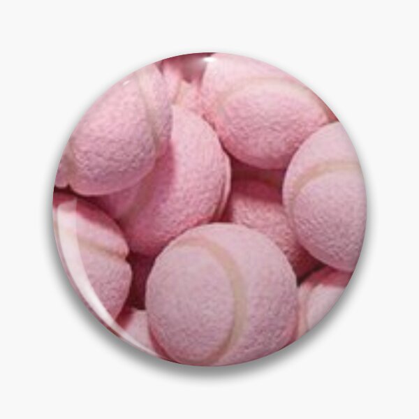 Item preview, Pink tennis ball pattern designed and sold by AnthonyVdV.