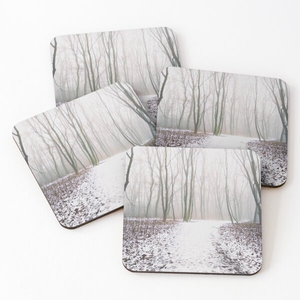 Item preview, Path through magic winter forest designed and sold by helenkaiy.