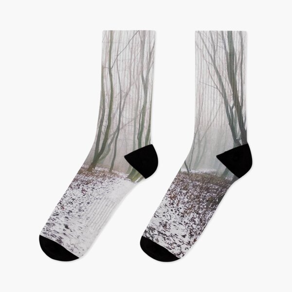 Item preview, Path through magic winter forest designed and sold by helenkaiy.