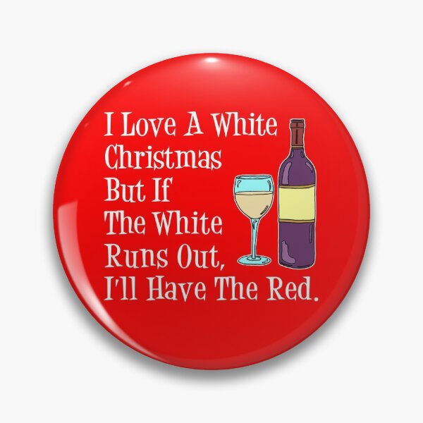 Item preview, Love White Christmas White Wine Funny Cartoon designed and sold by jaycartoonist.