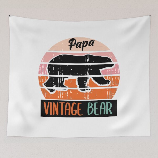 Item preview, Papa Vintage Bear Funny tee shirts, Matching Family Shirts, Gift Idea for Anniversary, Wedding, Mother's Day, Father's Day, Graduation, Thanksgiving, Christmas & New Year's Day. designed and sold by KHRO.