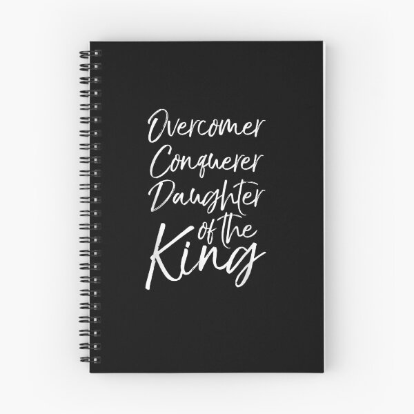 Item preview, Cute Christian Gift Overcomer Conquerer Daughter of the King designed and sold by lynneosborne.