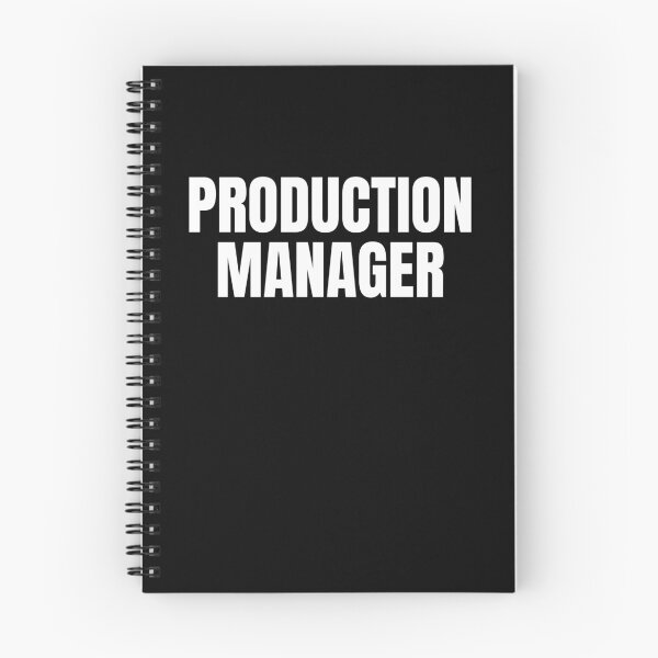Item preview, Production Manager Bold Text designed and sold by jacks-tees.