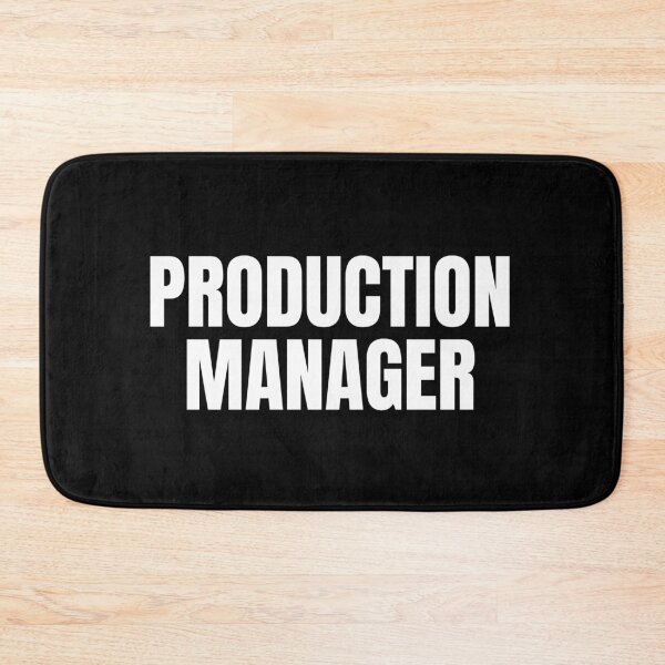 Item preview, Production Manager Bold Text designed and sold by jacks-tees.