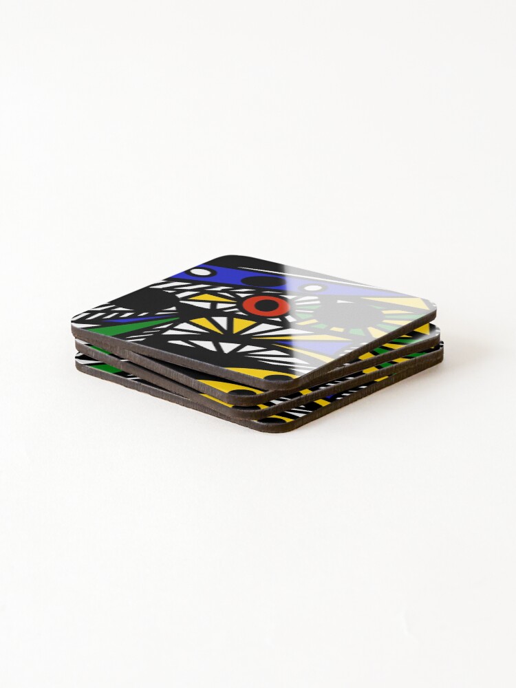 Thumbnail 4 of 5, Coasters (Set of 4), Abstract designed and sold by TallTree.