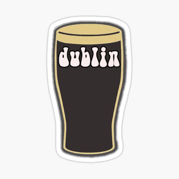 Item preview, Dublin pint designed and sold by smarysbelle.