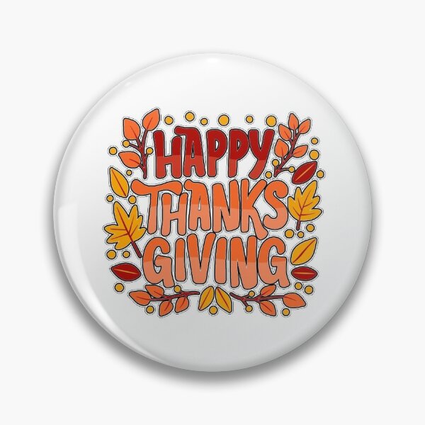 Item preview, Happy Thanks Giving designed and sold by Swirlstache.