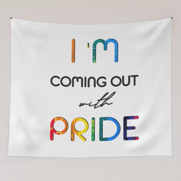 Item preview, Im coming out with pride designed and sold by urban-color.