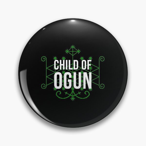 Item preview, Yoruba African God Hoodoo Veve Orisha Child Of Ogun design designed and sold by jakehughes2015.