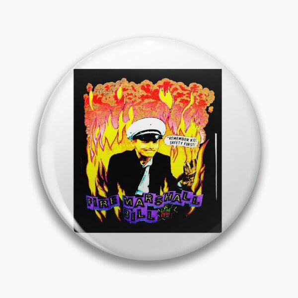 Item preview, 90_s Fire Marshal Bill Rare Vintage In Living Color Jim Carrey Character Classic designed and sold by MagiCatCo.