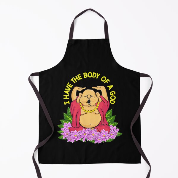 Item preview, Funny I Have The Body of a God Buddha Pun Joke designed and sold by perfectpresents.