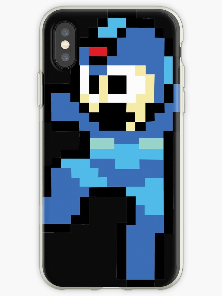  Mega Man Pixel  Art  iPhone  Cases Covers by 