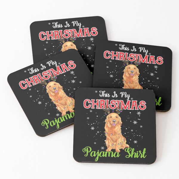 Item preview, This Is My Christmas Pajama Golden Retriever Dog Gift designed and sold by abiabo.