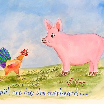 Artwork thumbnail, Poppit did not know the word, "pork" (illustrated by Des Mitchell) by Dennie Pasion