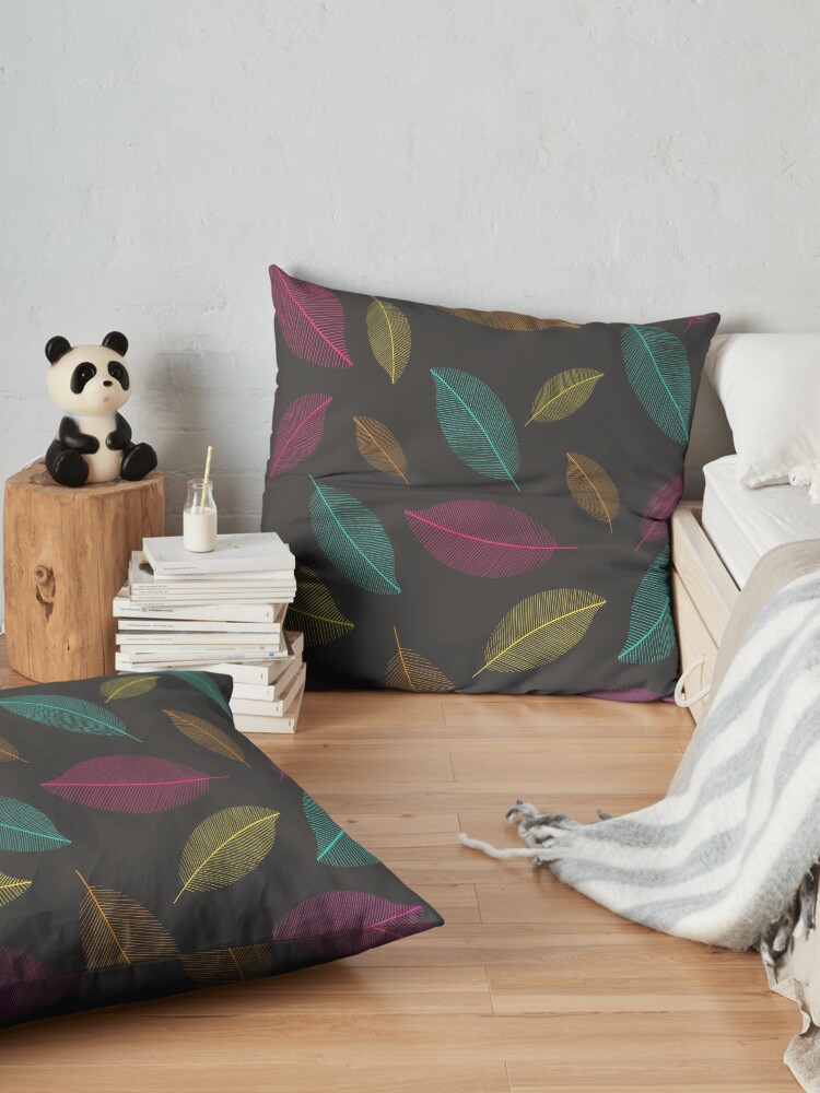 Alternate view of Neon Nature Floor Pillow