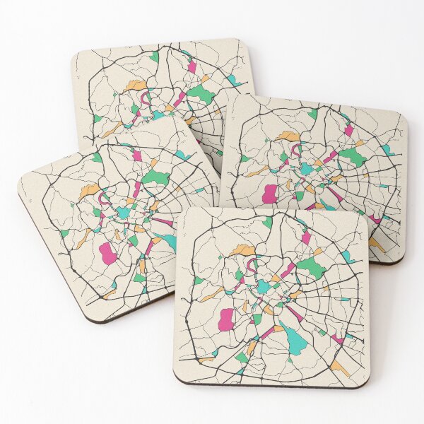 Item preview, Rome, Italy Street Map designed and sold by A Deniz Akerman.