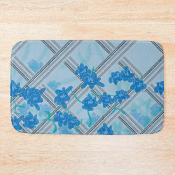 Item preview, Blue flowers designed and sold by Devine-Studios.