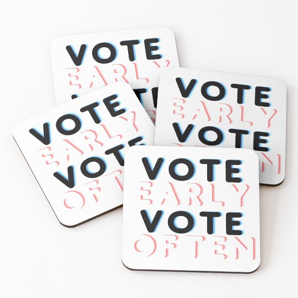 Item preview, Vote early Vote often designed and sold by ReshenNY.