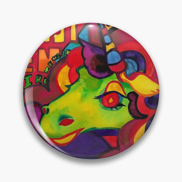 Item preview, The Grinning Unicorn designed and sold by Purplesfinx.