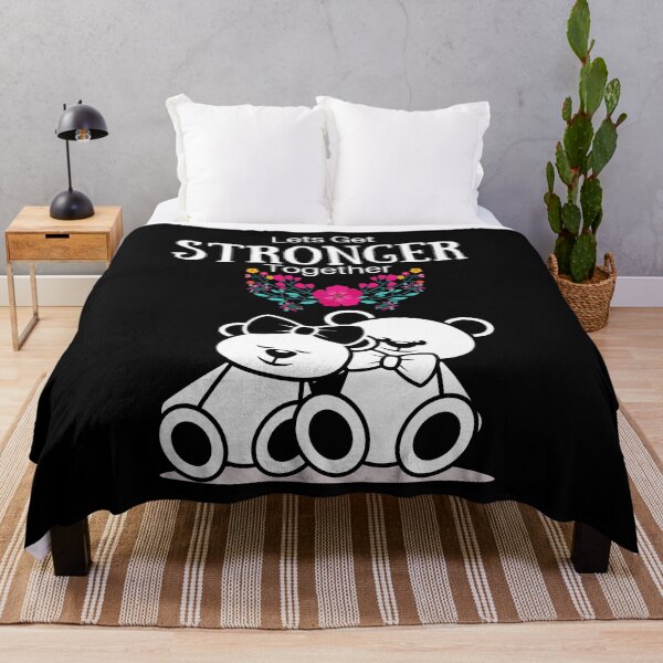 Item preview, Lets Get Stronger Together funny gift designed and sold by kamila11.