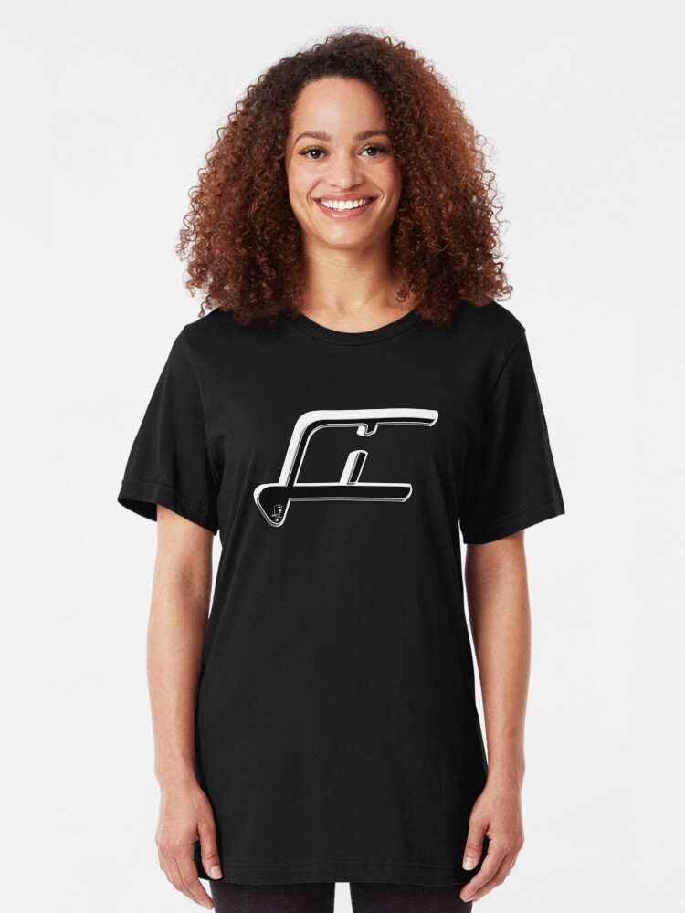 Alternate view of Scooter T-shirts Art: LI Logo Design Slim Fit T-Shirt