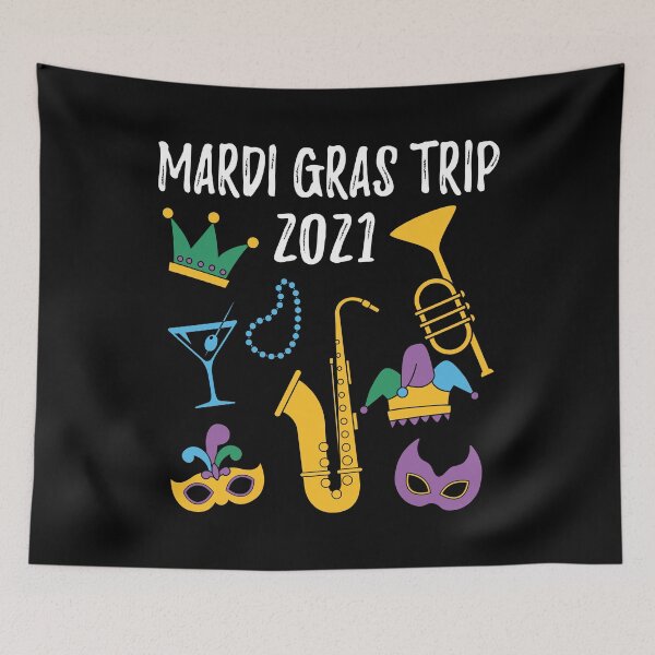 Item preview, Mardi Gras Trip 2021 New Orleans Girls Trip Bachelorette graphic designed and sold by jakehughes2015.