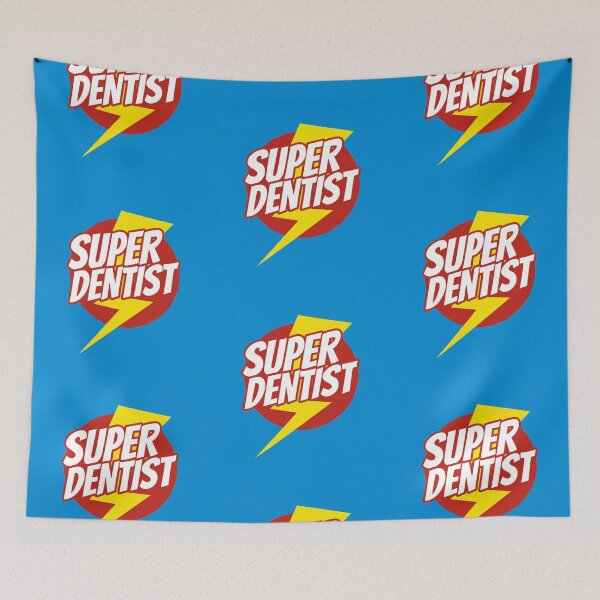 Item preview, Super Dentist - Funny Dentist Superhero - Lightning Edition designed and sold by isstgeschichte.