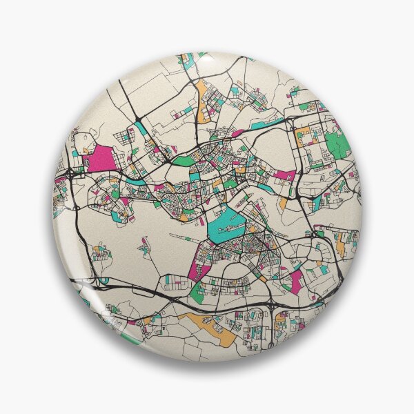 Item preview, Rotterdam, Netherlands Street Map designed and sold by A Deniz Akerman.