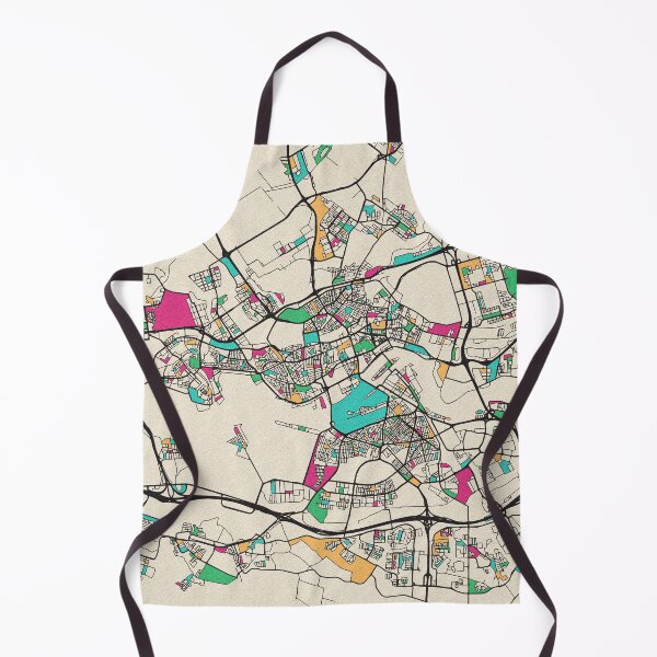 Item preview, Rotterdam, Netherlands Street Map designed and sold by A Deniz Akerman.