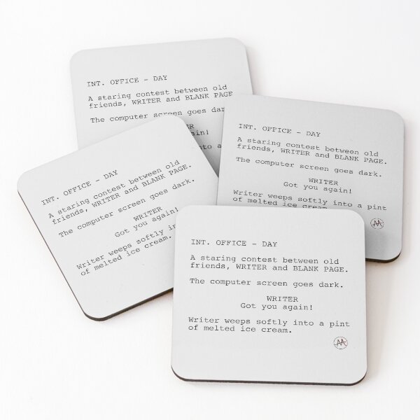 Item preview, WRITER'S BLOCK designed and sold by AskewViewArt.