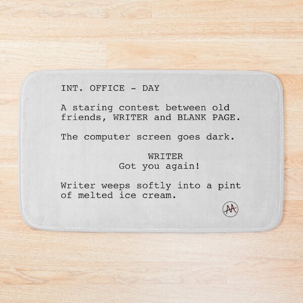 Item preview, WRITER'S BLOCK designed and sold by AskewViewArt.