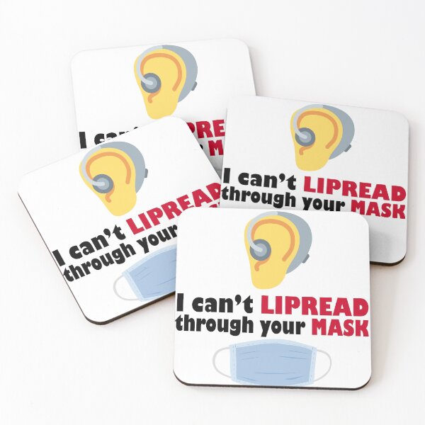 Item preview, I can't lipread through yout mask. Hard of hearing designed and sold by platformexplore.