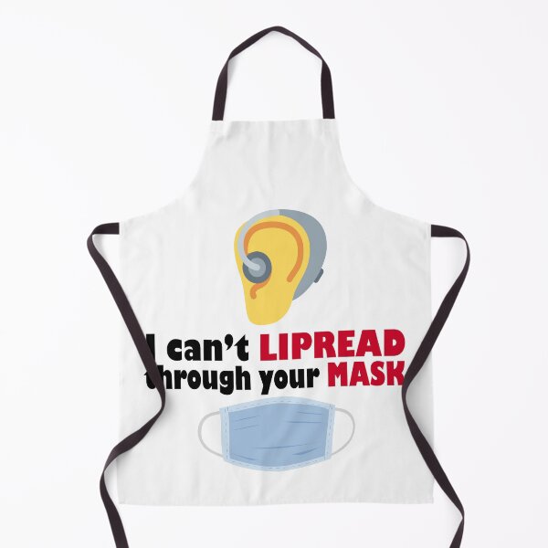 Item preview, I can't lipread through yout mask. Hard of hearing designed and sold by platformexplore.