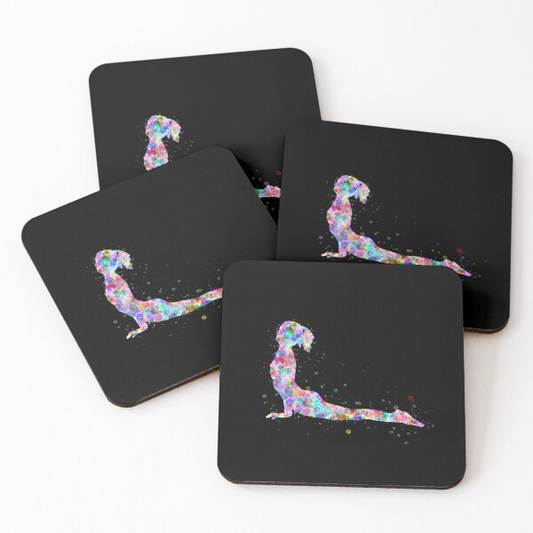 Item preview, Yoga pose upward facing dog designed and sold by Pickle-Lily.